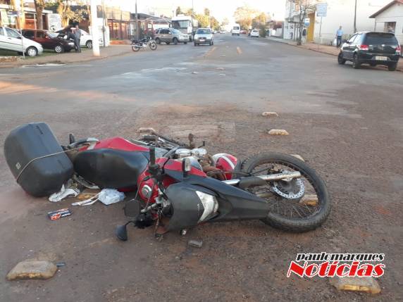Motociclista fica ferido em acidente no bairro Glória em Três de Maio - foto 2