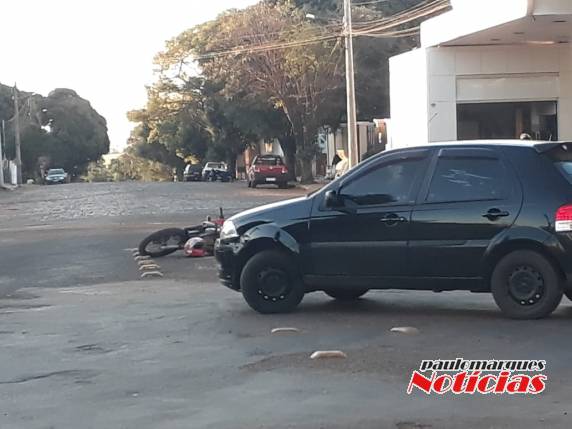 Motociclista fica ferido em acidente no bairro Glória em Três de Maio - foto 3