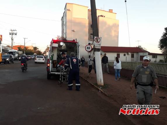 Motociclista fica ferido em acidente no bairro Glória em Três de Maio - foto 4