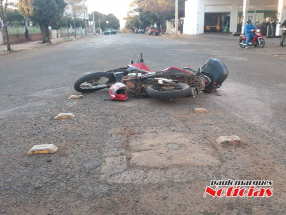 Motociclista fica ferido em acidente no bairro Glória em Três de Maio - foto 7