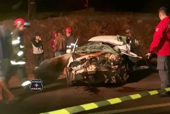 Uma pessoa morre e seis ficam feridas em grave acidente na 282 em Ponte Serrada - foto 5