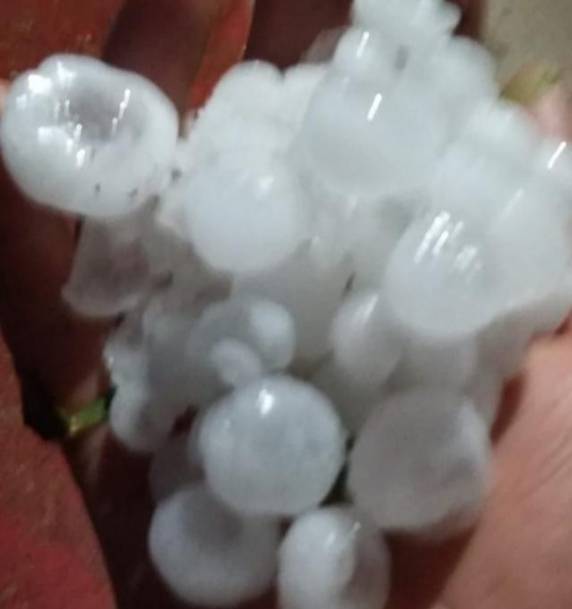 VÍDEO; temporal de granizo atinge cidades do interior gaúcho - foto 5