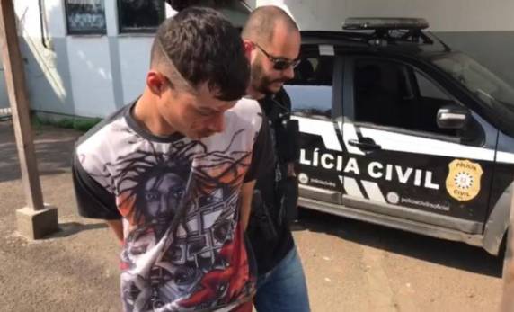 Yarllison Deloni de Mello da Silva, 24 anos, teve a prisão decretada pela Justiça no sábado