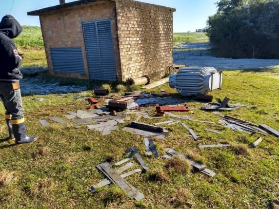 O grupo era especializado em roubo de pivôs dos sistemas de irrigação das lavouras