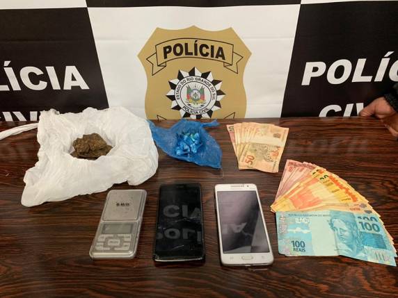 Preso em flagrante pela polícia civil homem acusado de tráfico de drogas em São Luiz Gonzaga - foto 3