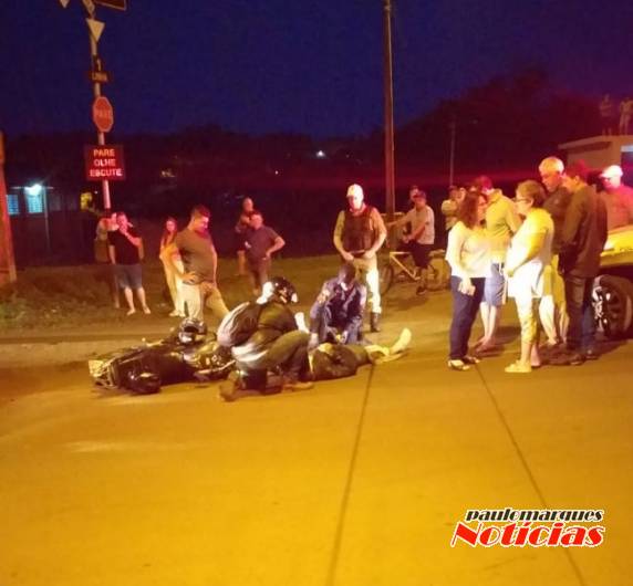 Motociclista fica ferido em acidente em Ijuí - foto 3