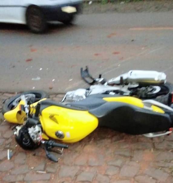 Acidente de trânsito deixa motociclista ferido no bairro Esperança em Panambi - foto 3
