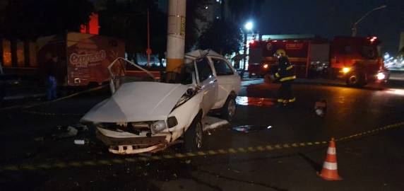 Acidente na madrugada deste sábado deixa uma vitima fatal em Cruz Alta - foto 3