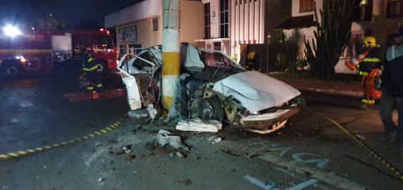 Acidente na madrugada deste sábado deixa uma vitima fatal em Cruz Alta - foto 2