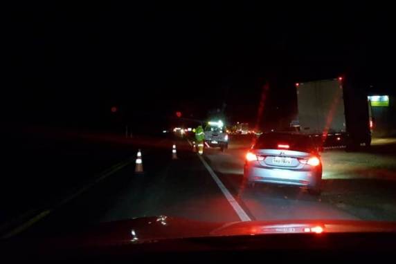 Os veículos envolvidos foram a Ford/F250 de Palmeira das Missões, e o Hyundai/HB20 de Erechim
