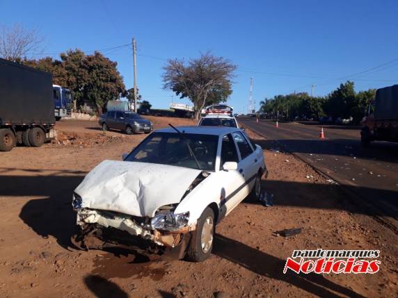 Colisão entre veículos deixa idoso ferido na RS 342, na Área Industrial em Três de Maio - foto 2