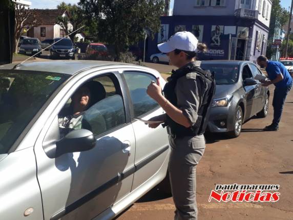 Semana do Trânsito em Três de Maio encerrou na manhã de hoje com mais uma Barreira Educativa - foto 4