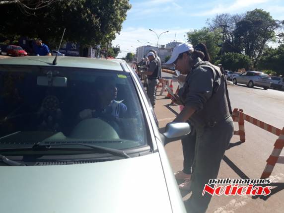 Semana do Trânsito em Três de Maio encerrou na manhã de hoje com mais uma Barreira Educativa - foto 7