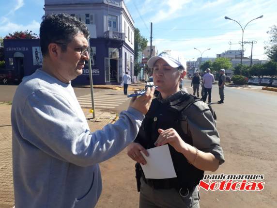 Semana do Trânsito em Três de Maio encerrou na manhã de hoje com mais uma Barreira Educativa - foto 9