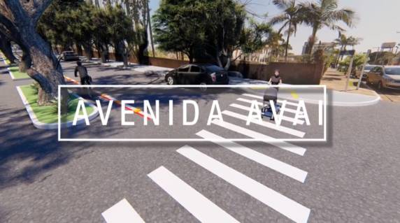 A novidade será a implantação e execução de uma ciclofaixa