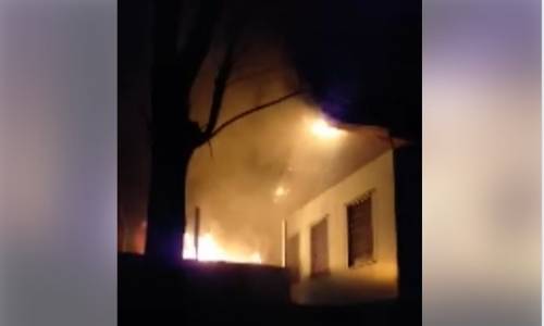 Populares controlaram o fogo