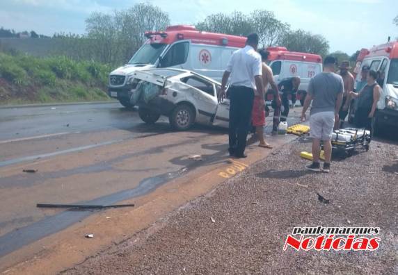 Acidente na BR 285 deixa feridos, em Entre-Ijuis - foto 5