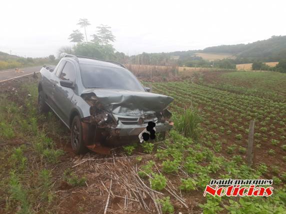 Colisão envolve dois veículos na AM 9115 em São José do Inhacorá - foto 5