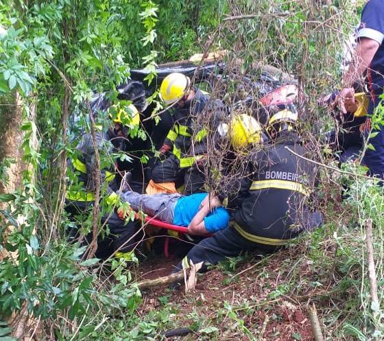Motorista fica ferido após saída de pista na RS 342 no trajeto Catuípe/Ijuí - foto 2