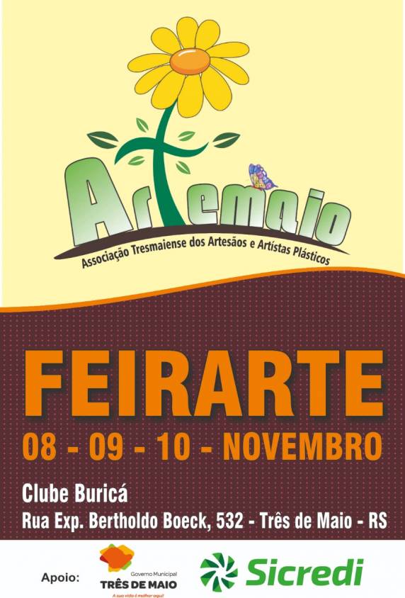 Feira acontecerá nos dias 8, 9 e 10 de novembro