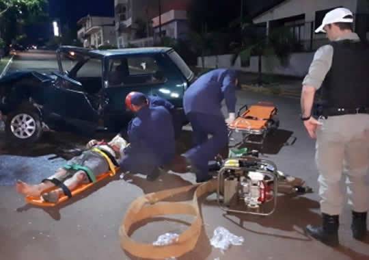O fato ocorreu, por volta das 19h15, na Avenida Costa e Silva