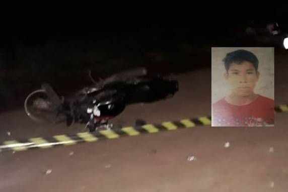 A vítima que foi identificada como Felipe Pacheco, de 24 anos, morreu no local