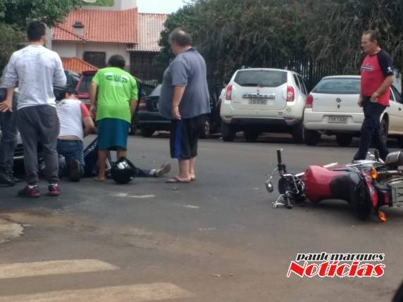Motociclista fica ferido em colisão entre moto e carro no Centro de Três de Maio - foto 4