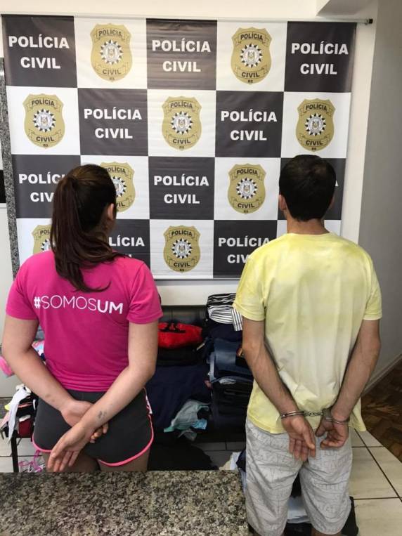 Casal é preso em flagrante em Santo Ângelo por receptação de mercadorias furtadas em Tuparendi RS - foto 2
