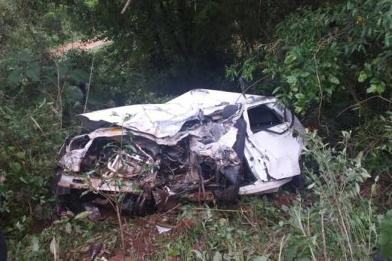 Acidente foi registrado na RS-129. Motorista do outro veículo não se feriu