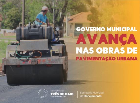 Obras estão sendo realizadas em diversas ruas do município