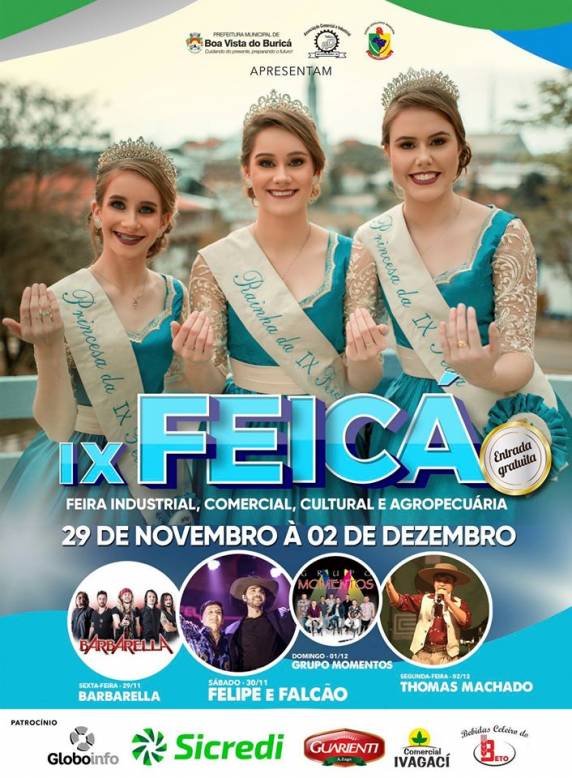 FEICÁ acontece de 29 de novembro à 02 de dezembro em Boa Vista do Buricá - foto 3