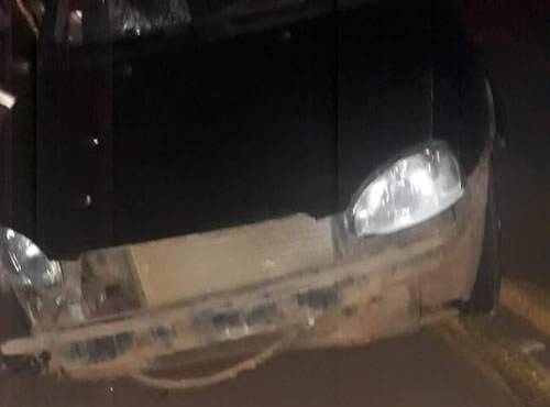 Acidente envolve dois automóveis na Linha Salto, Santo Cristo - foto 2
