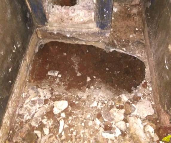 Detentos foram realojados para reparos na cela onde buraco de 1 metro de profundidade e 90 centímetros de comprimento foi encontrado