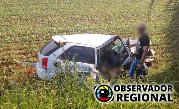 Roseli Petter, 45 anos, ficou presa nas ferragens e não resistiu. O marido e as duas filhas dela foram levados para o hospital