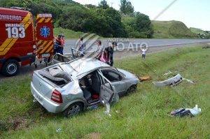 Panambienses sofrem acidente na BR 116 em Lages SC - foto 2