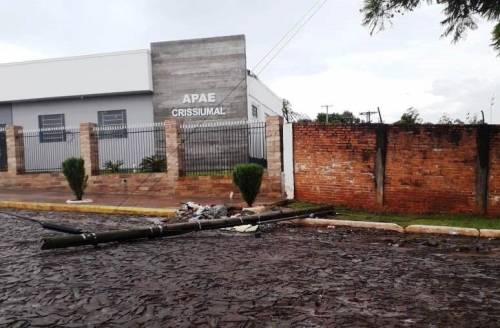 Temporal isolado deixou estragos no interior de Crissiumal - foto 2