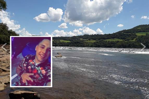 Ainda não se sabe o que aconteceu com o jovem para este possível afogamento nas correntezas do Rio Uruguai