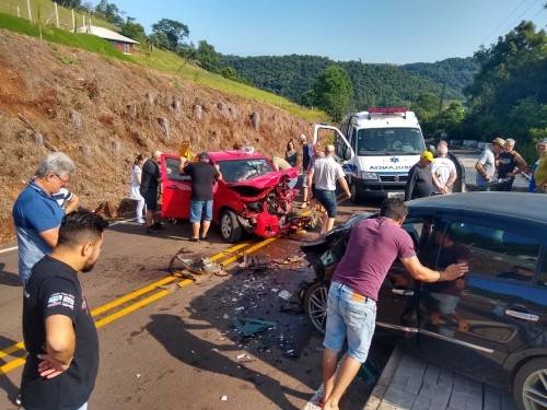 Vítimas foram encaminhadas para atendimento no Hospital Santa Terezinha de Erechim