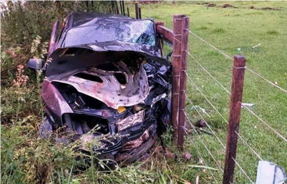 Fato ocorreu no dia 10 de janeiro. No Celta de Santiago estava a criança, motorista, esposa, e um cunhado do motorista