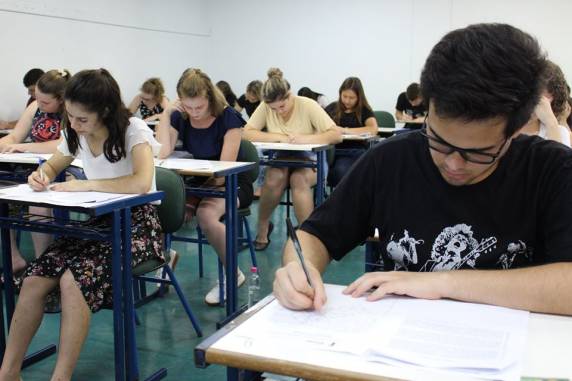 Prova somente redação será no sábado, dia 15, às 14 horas