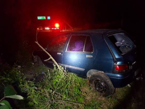 Vítima, de 46 anos, estava sozinha no veículo
