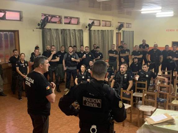 Operação Fronteira mobiliza Policia Civil, PF e Brigada Militar em Porto Xavier - foto 2