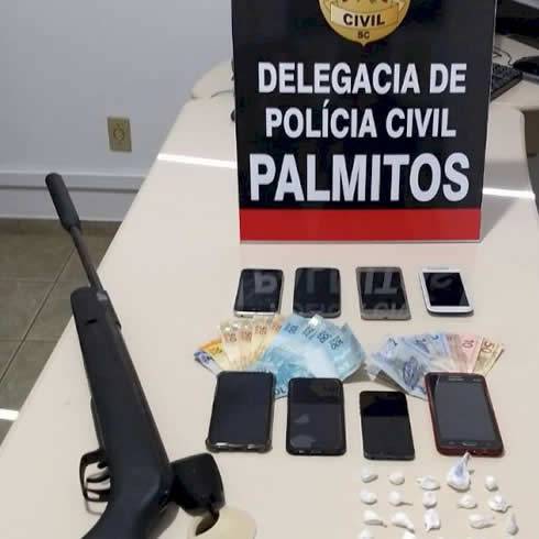 Após 4 meses de investigação, dando continuidade à Operação PEACEMAKERS, a Polícia Civil cumpre prisão preventiva em desfavor de suspeito de realizar o comércio de cocaína em Iraí/RS