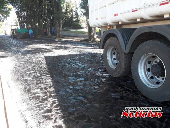 Tem início obra de asfaltamento da Avenida Avaí - foto 2