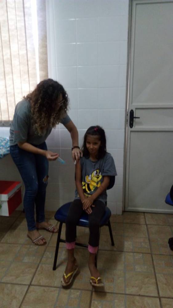 253 pessoas se vacinaram contra o Sarampo no último sábado em Novo Machado - foto 2