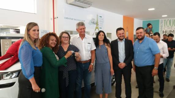 Governo Municipal realizou visitas oficiais e recebeu veículo para Conselho Tutelar