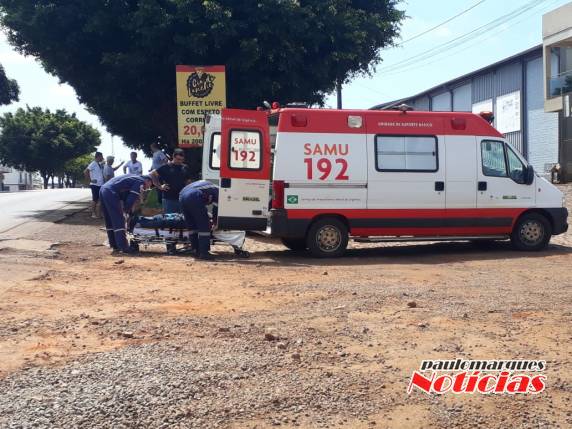 O acidente ocorreu na Área Industrial