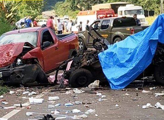 Pai e filho morrem em gravíssimo acidente na ERS-343, em Sananduva - foto 3