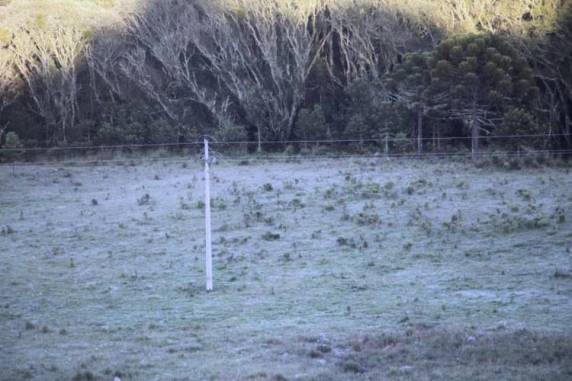 Menor temperatura foi registrada em Urupema, 0,9°C às 7h