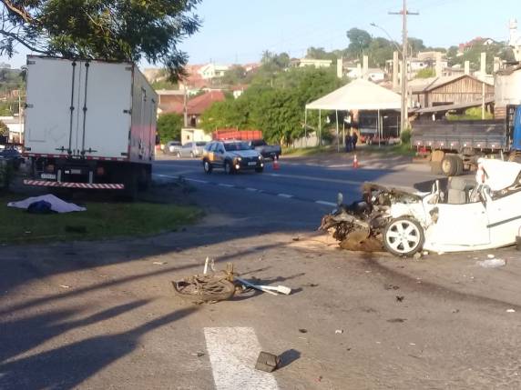 Acidente grave com morte na RSC 287 em Montenegro - foto 4